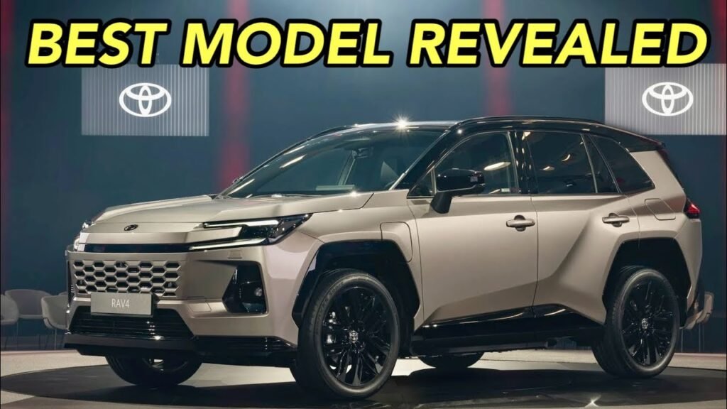 New Toyota RAV4 2026 Unveiled with Fresh Styling, 58 MPG Mileage and Premium Tech
